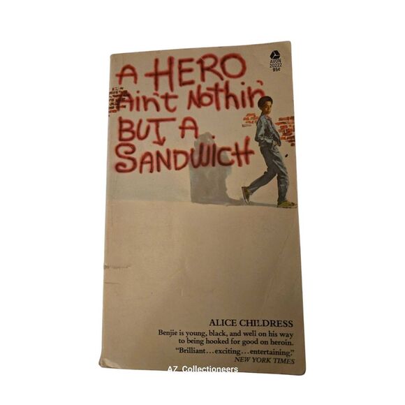 A hero ain't nothing but a sandwich by Richard Childress - avon books - 38020220 - Picture 1 of 5
